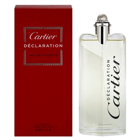 cartier declaration eau de toilette spray 100ml|cartier declaration cologne for men.